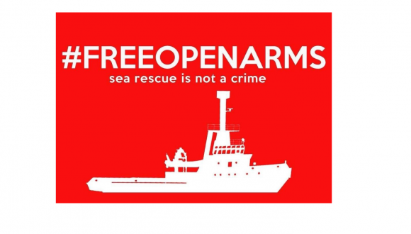 Denunciamos ante la Comisión Europea el bloqueo al barco Open Arms y exigimos que se deje de criminalizar la ayuda humanitaria