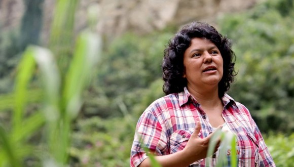 Berta Cáceres y los activistas medioambientales de Guapinol, finalistas al premio Sakharov  a propuesta de los Verdes europeos y la Izquierda Unitaria Europea